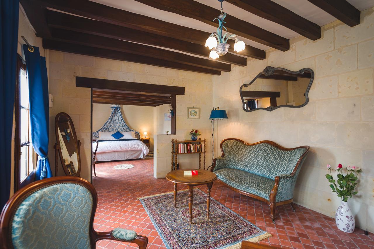 Le Manoir De La Baldette Bed & Breakfast Gennes-Val-de-Loire Dış mekan fotoğraf