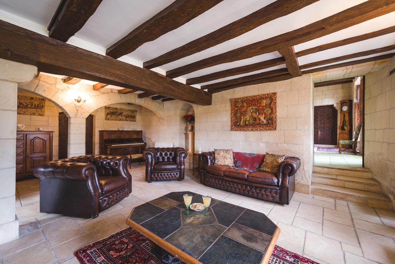 Le Manoir De La Baldette Bed & Breakfast Gennes-Val-de-Loire Dış mekan fotoğraf