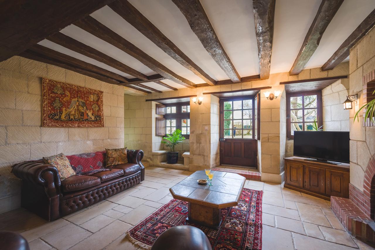Le Manoir De La Baldette Bed & Breakfast Gennes-Val-de-Loire Dış mekan fotoğraf